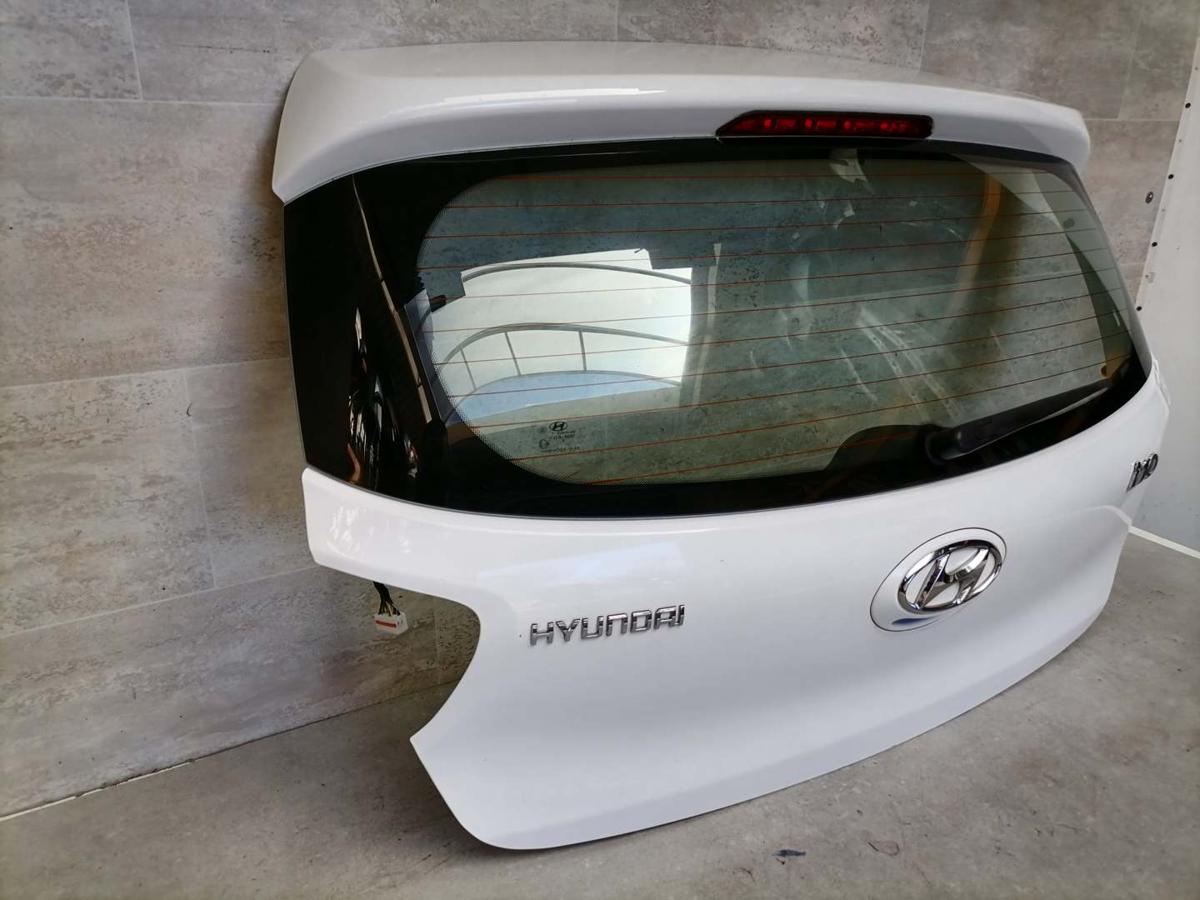 Hyundai I10 IA original Heckklappe mit Heckscheibe Polarweiss BMS Bj.2016